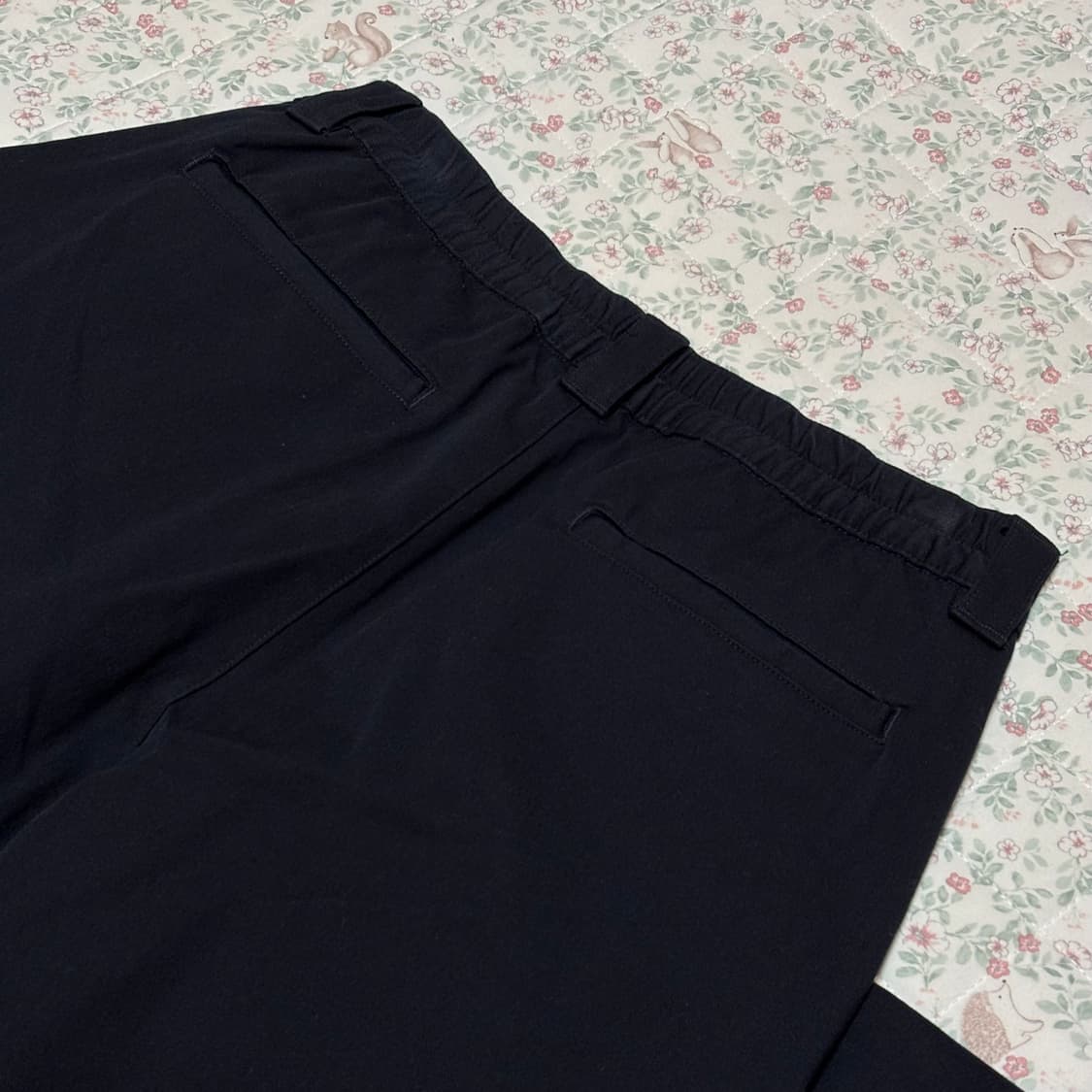 무인양품 가로세로 스트레치 치노 턱 와이드 팬츠 (새상품) 상품이미지5