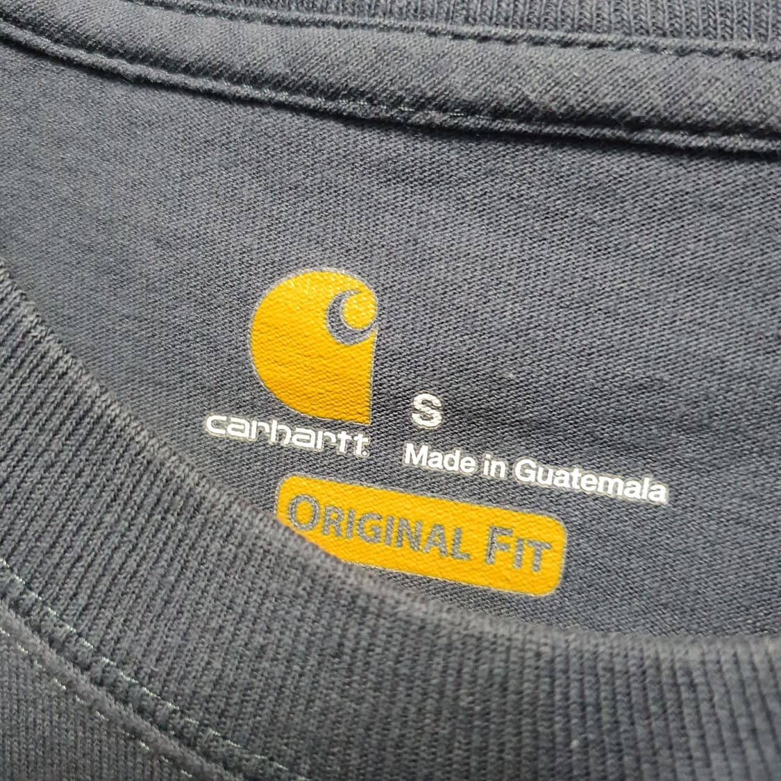 칼하트 포켓 오리지널핏 라운드 반팔티   상품이미지4