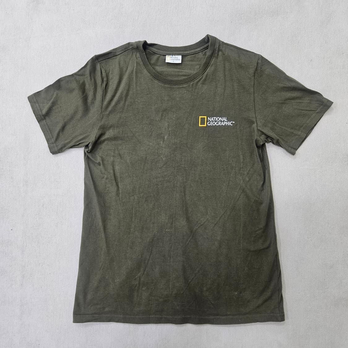 L 네셔널지오그래픽 스몰로고 반팔티 0316Y 상품이미지1