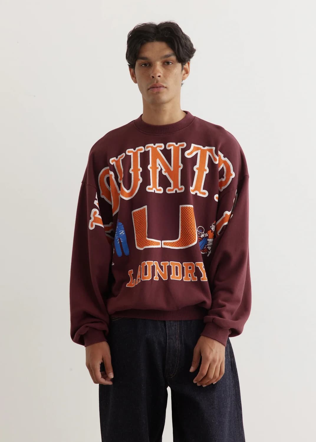 [캐피탈] KAPITAL KOUNTRY LAUNDRY SWEATSHIRT 상품이미지6