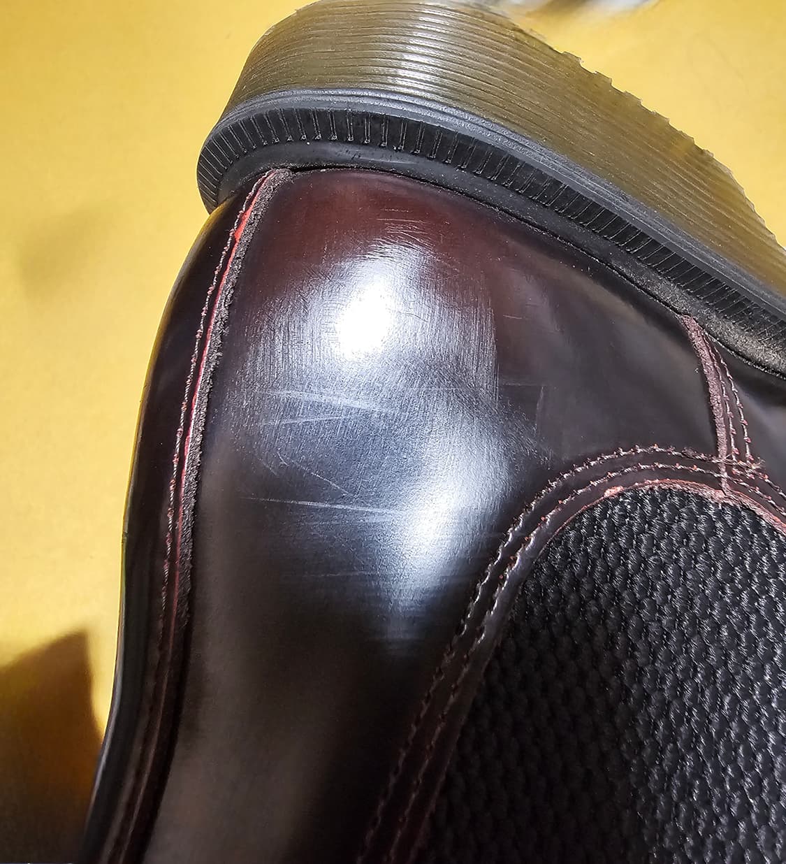 닥터마틴 플로라 첼시부츠 버건디 UK4 상품이미지10