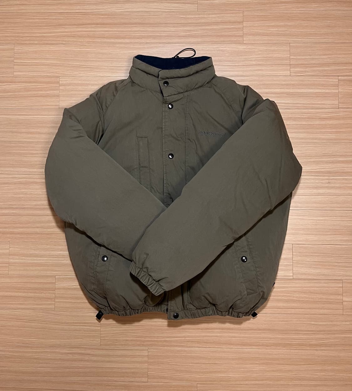 디스이즈네버댓 DSN 다운푸퍼 자켓 숏패딩 올리브 상품이미지4