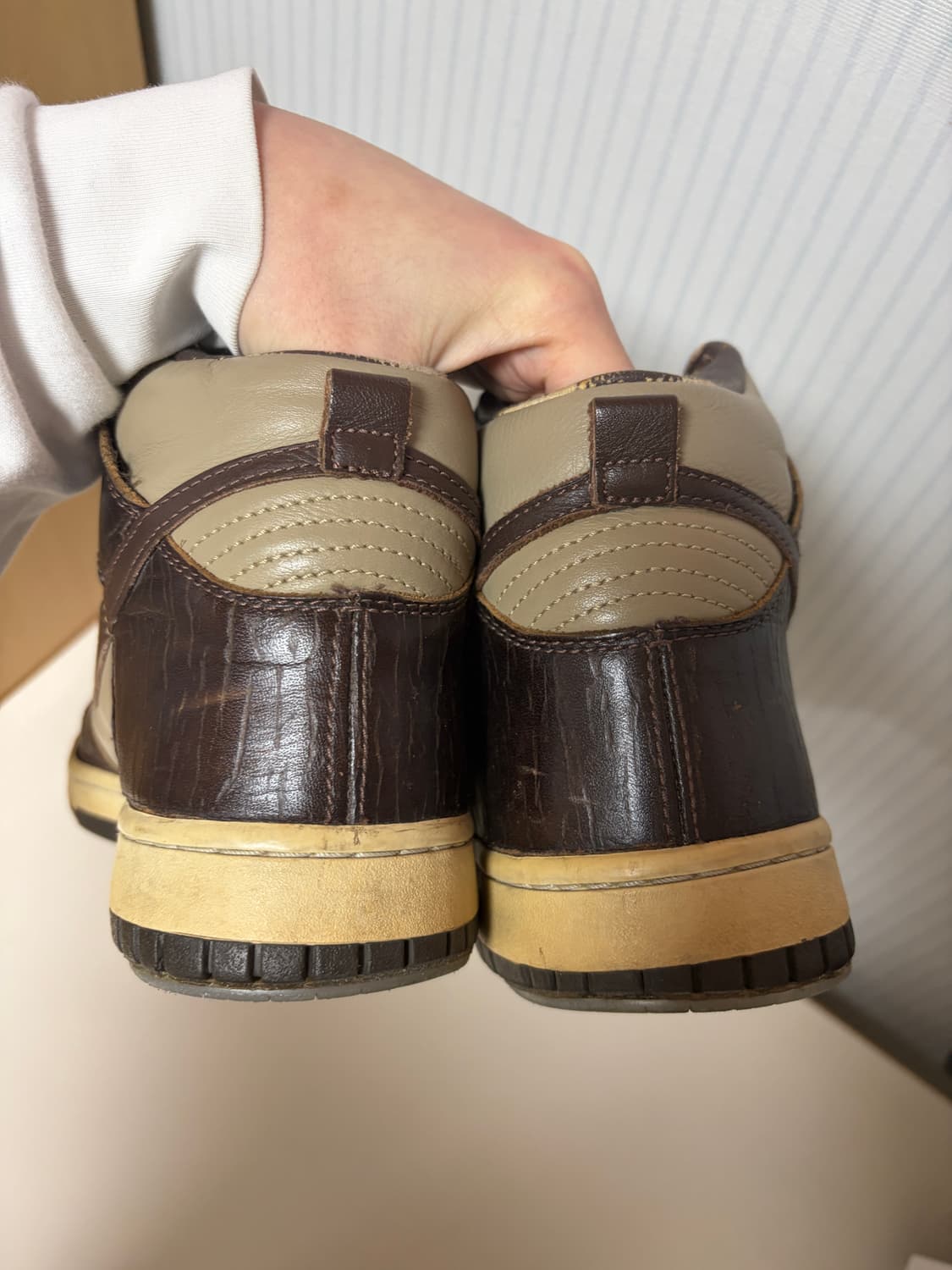 나이키 덩크하이 프리미엄 카키브라운 상품이미지6