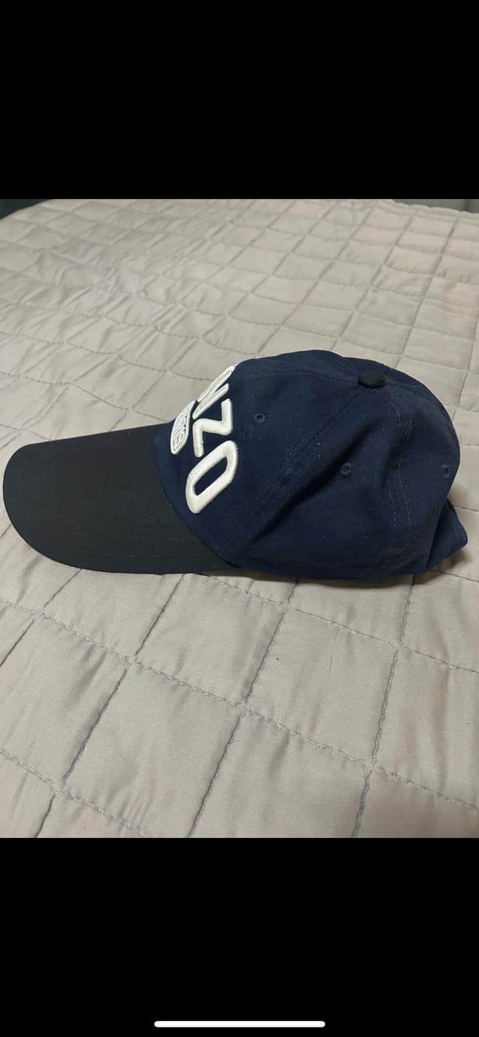 겐조 파리 롱 바이저 볼캡 네이비 상품이미지3