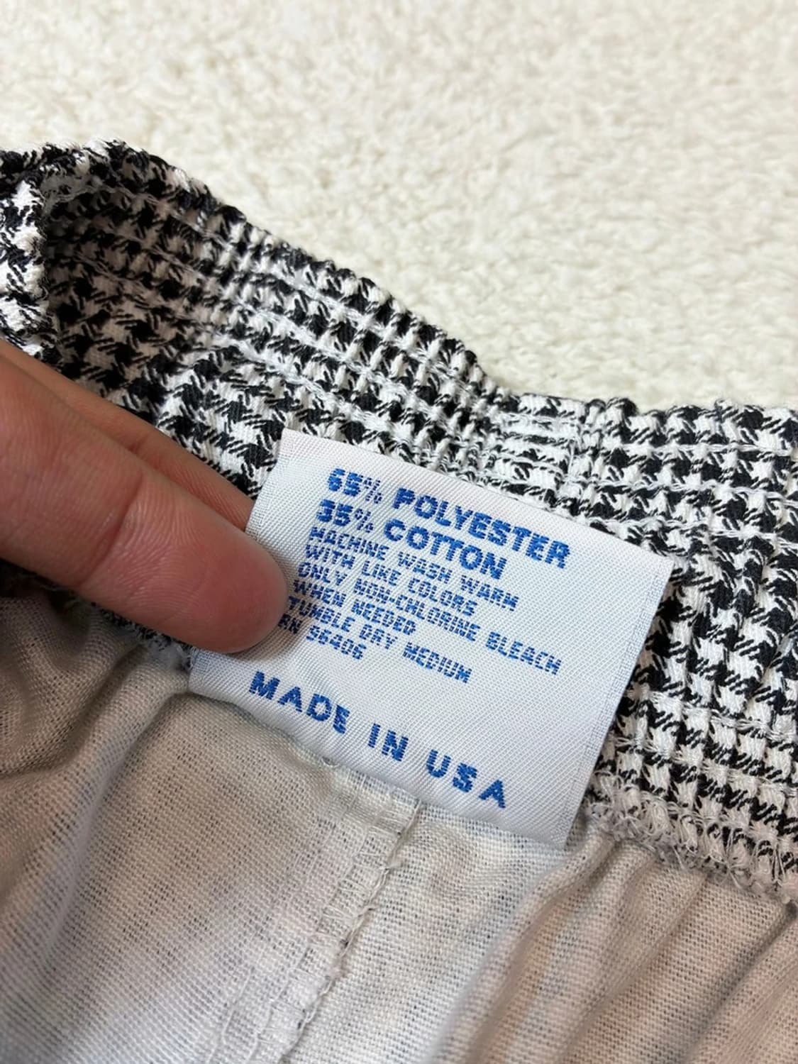 NEWCHEF 00's USA 하운드투스 체크 팬츠 PN7647 상품이미지9