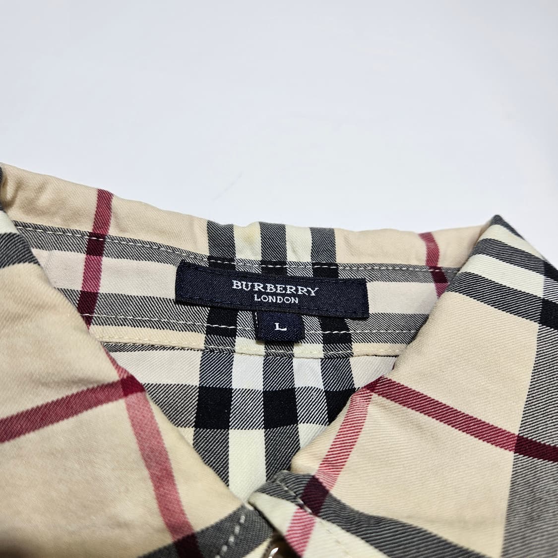 버버리 노바체크 원피스[M~L] 상품이미지4