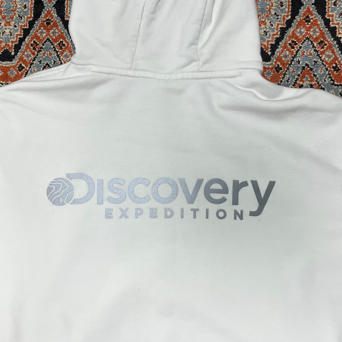 디스커버리 화이트 후드티셔츠 여성100 상품이미지9