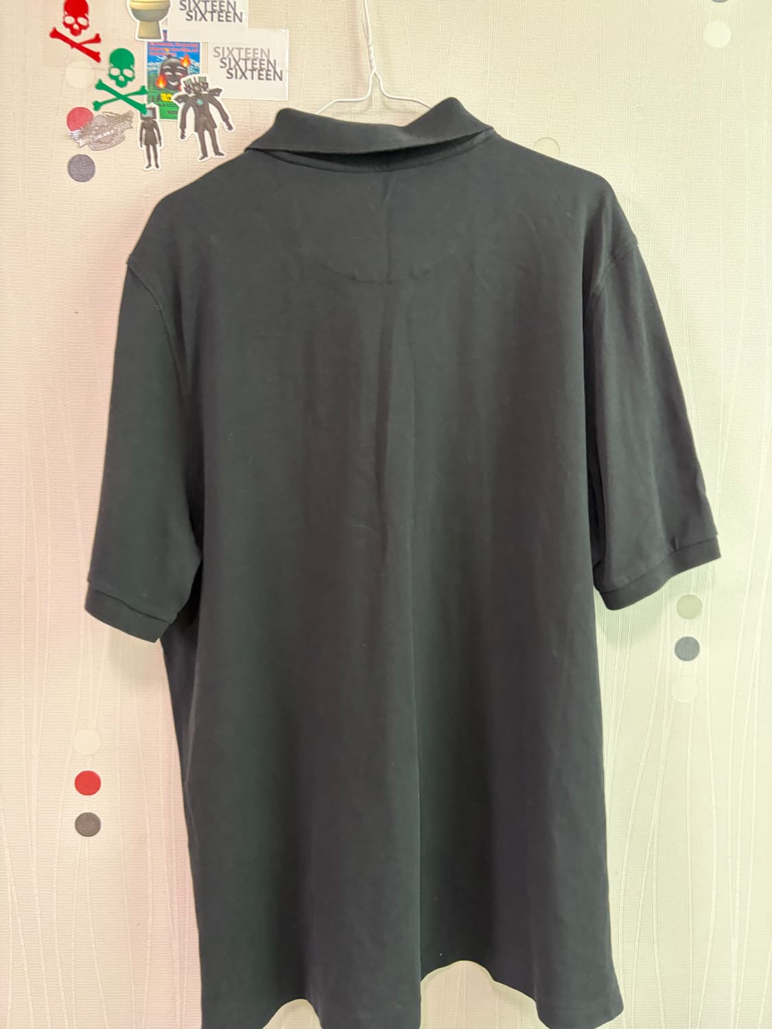 US 폴로 아슨 블랙 반팔 카라티 상품이미지2