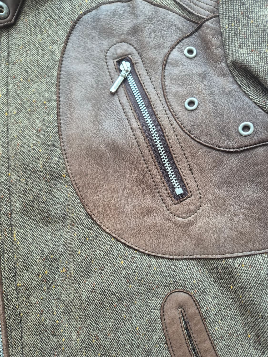 버버리 블랙라벨 울 혼방 블루종 상품이미지7