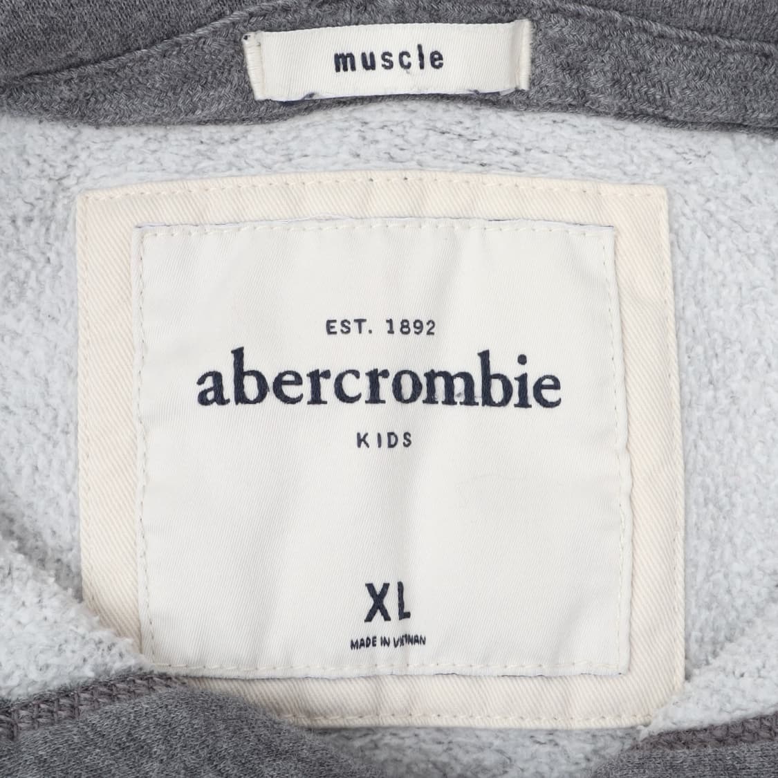 아베크롬비 그레이 버튼 후드집업 상품이미지8