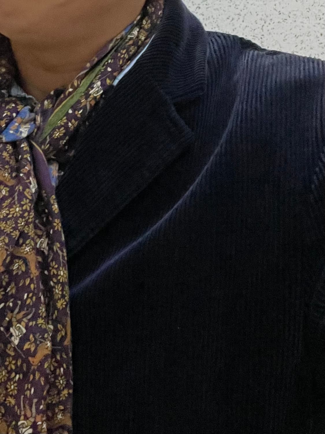 폴로 코듀로이 네이비 블레이저 자켓 상품이미지1