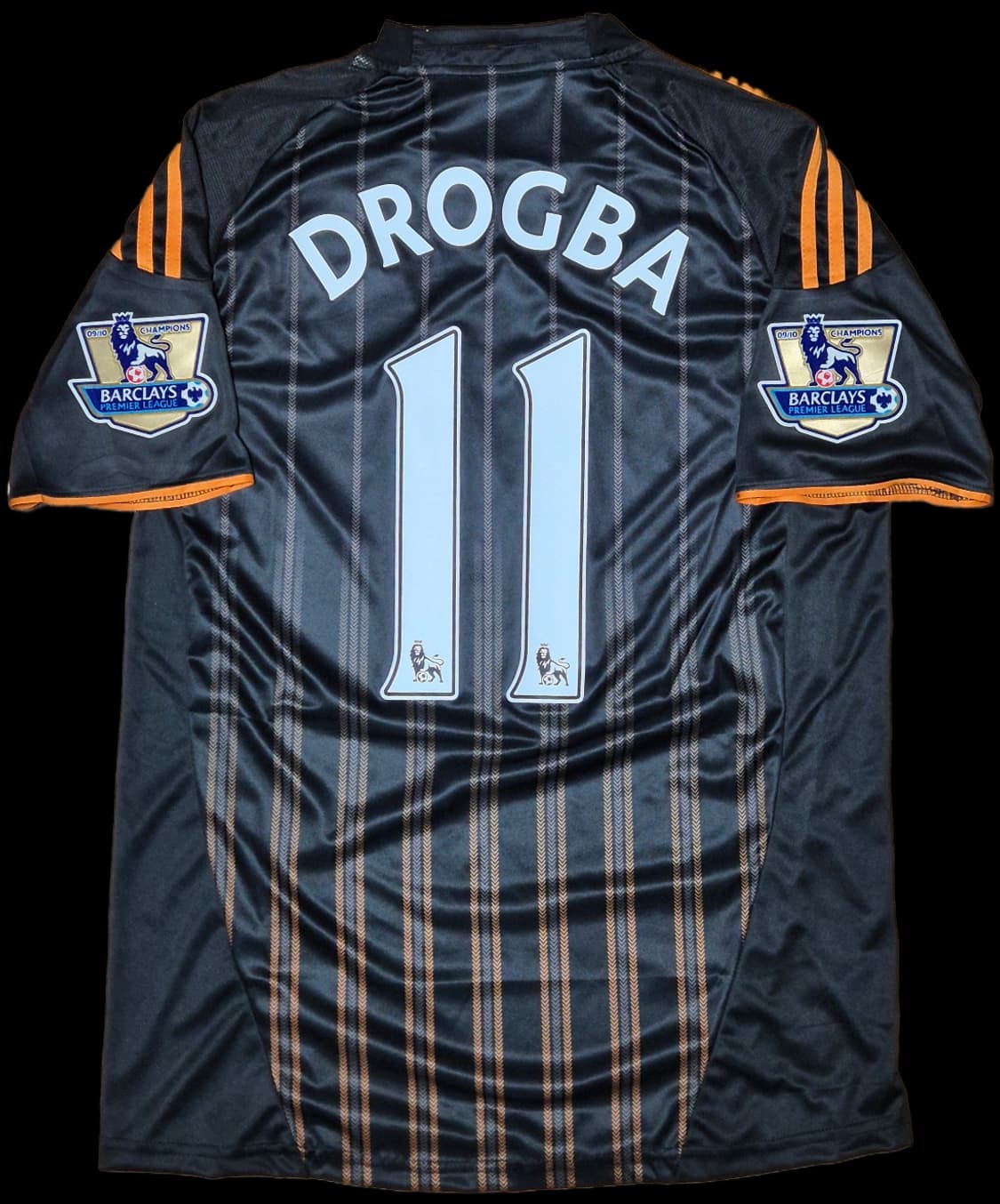 10-11 첼시 어웨이킷 디디에 드록바 유니폼 L 레플리카 상품이미지1