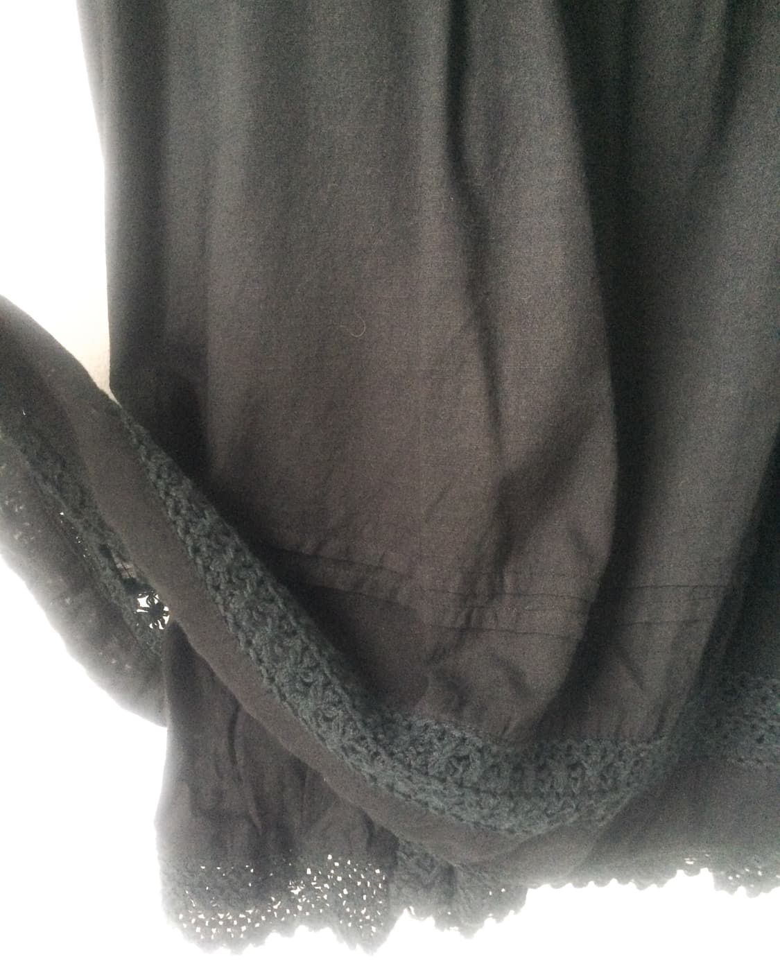 Cecil Mcbee Crochet trimming long skirt 상품이미지5