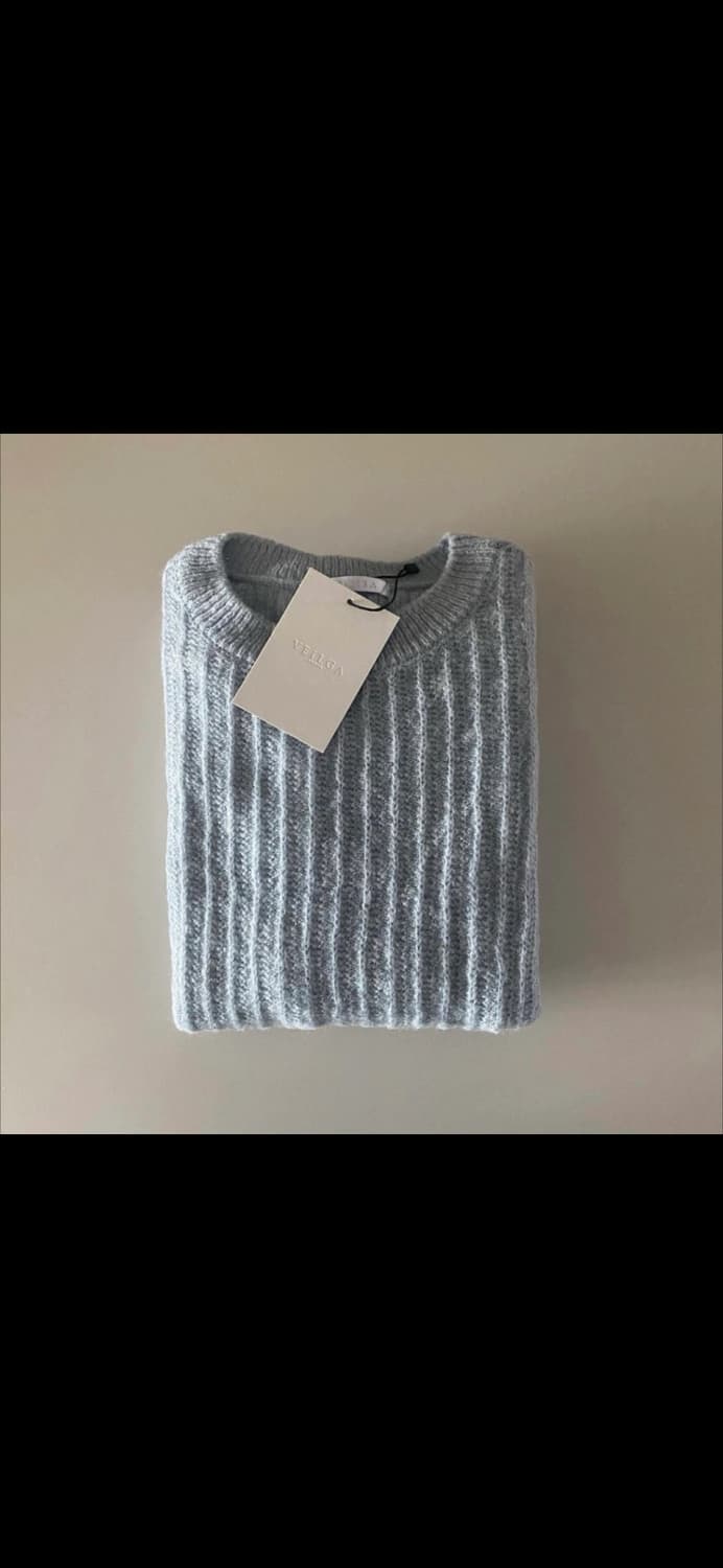 VEILGA 오버사이즈 모헤어 니트 상품이미지1