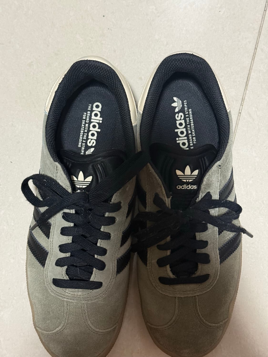 [275] 아디다스 가젤 ADV 올리브 스타트라 코어 블랙 상품이미지3