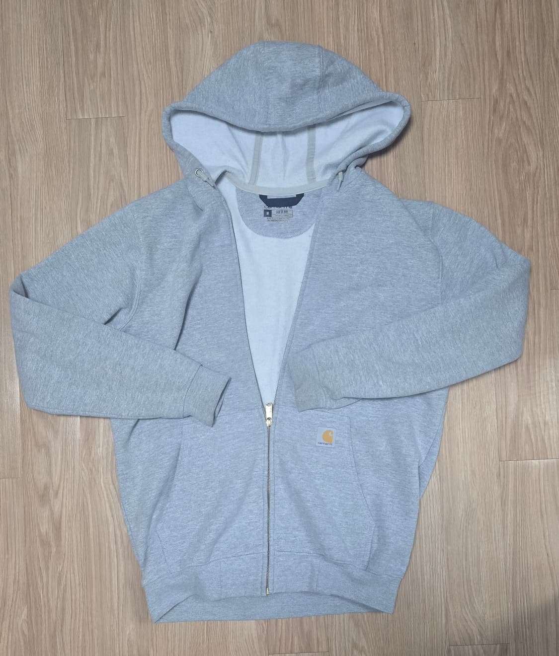 칼하트 루즈 핏 후드집업 상품이미지1