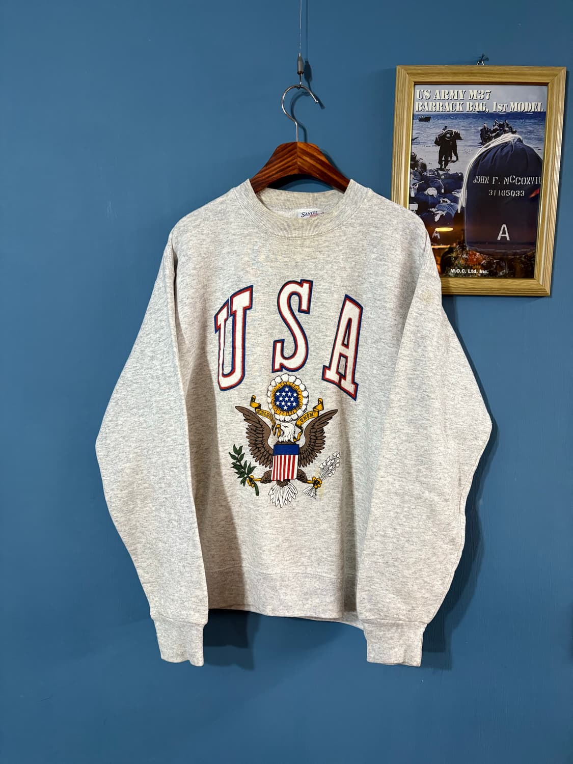 90’s USA Santee Sweatshirt. 상품이미지1
