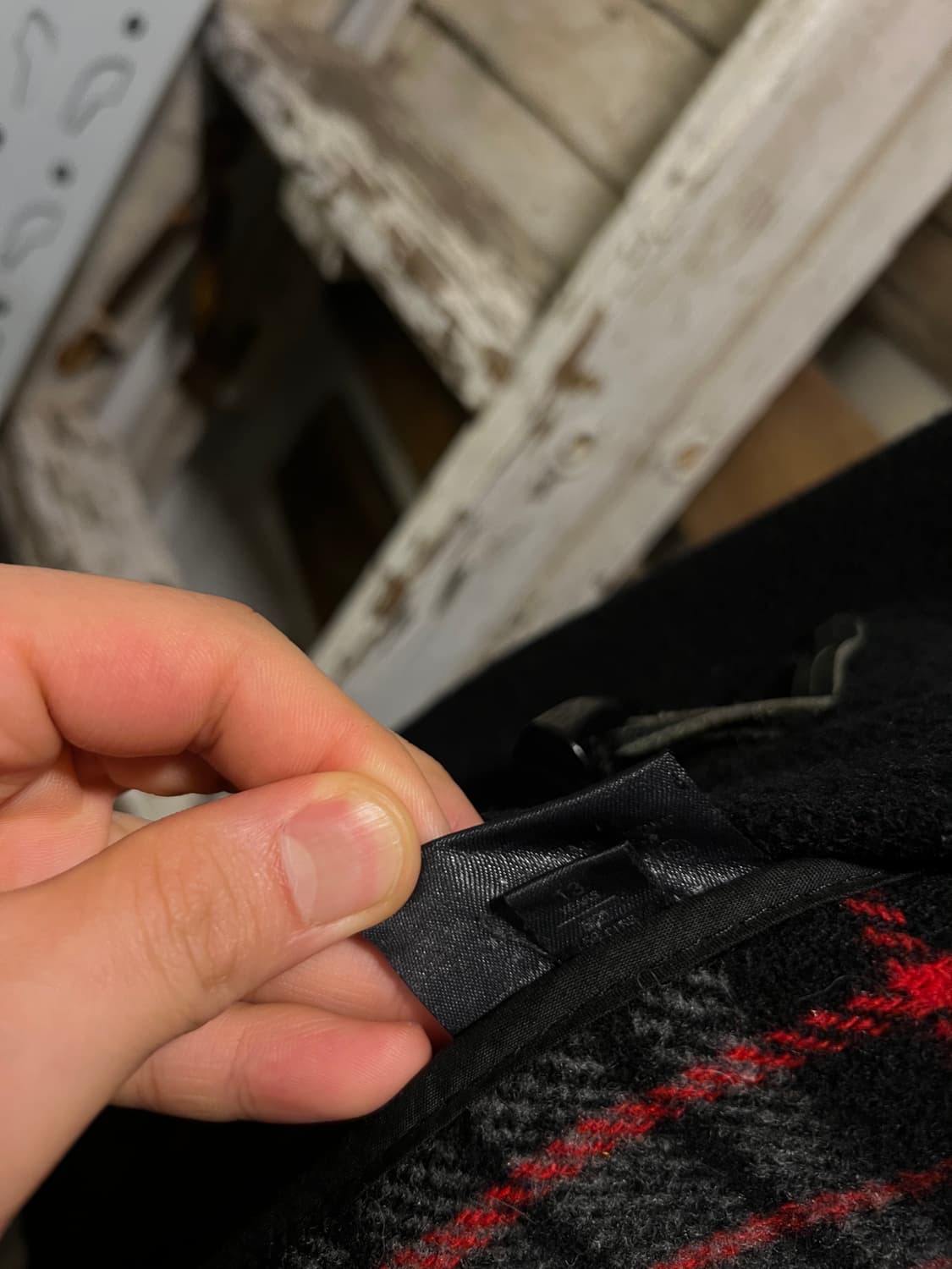 [S]90's Gloverall 글로버올 우먼스 블랙 울 더플 코트 상품이미지8