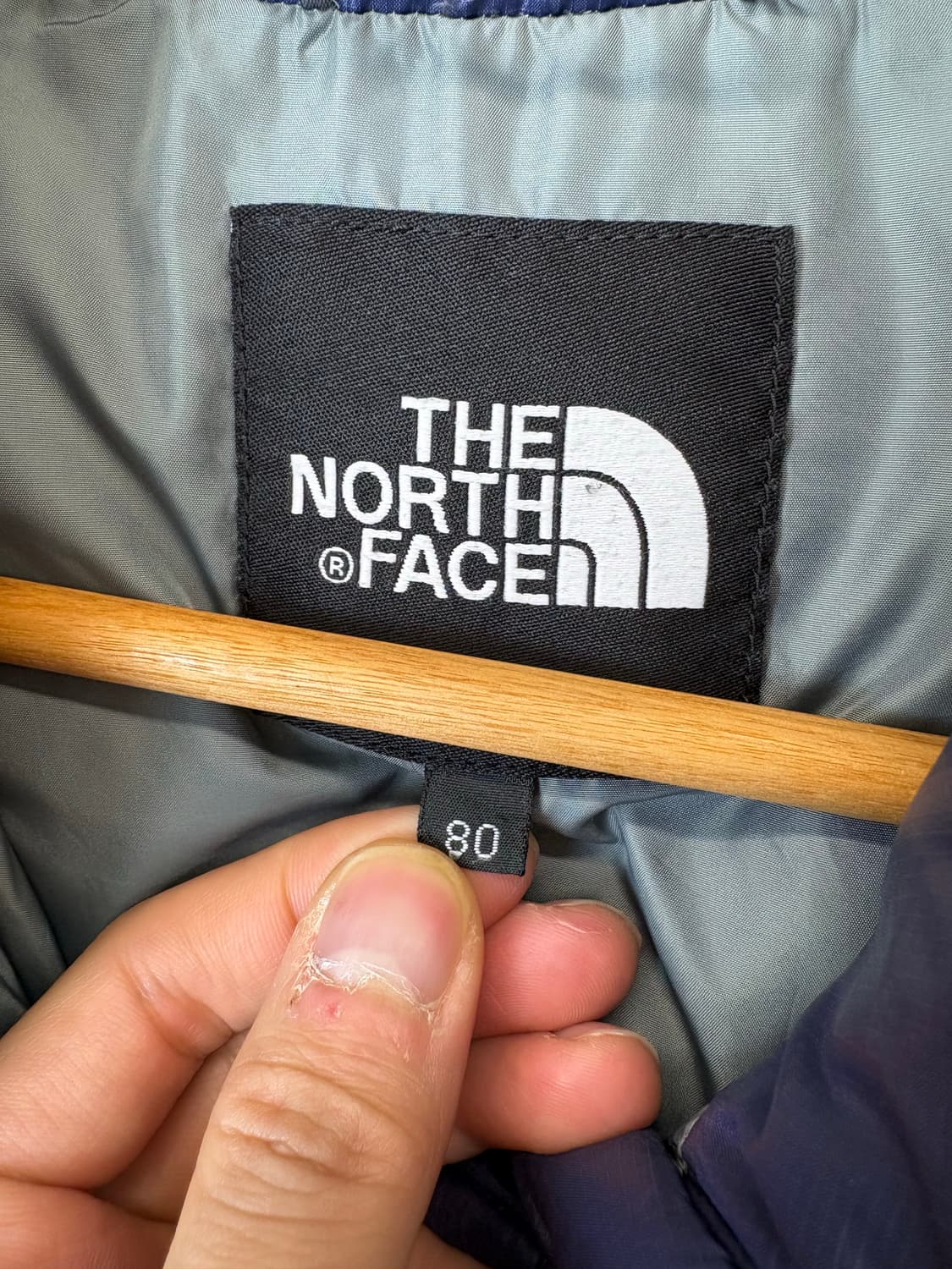 노스페이스 700 눕시 패딩 네이비 상품이미지6