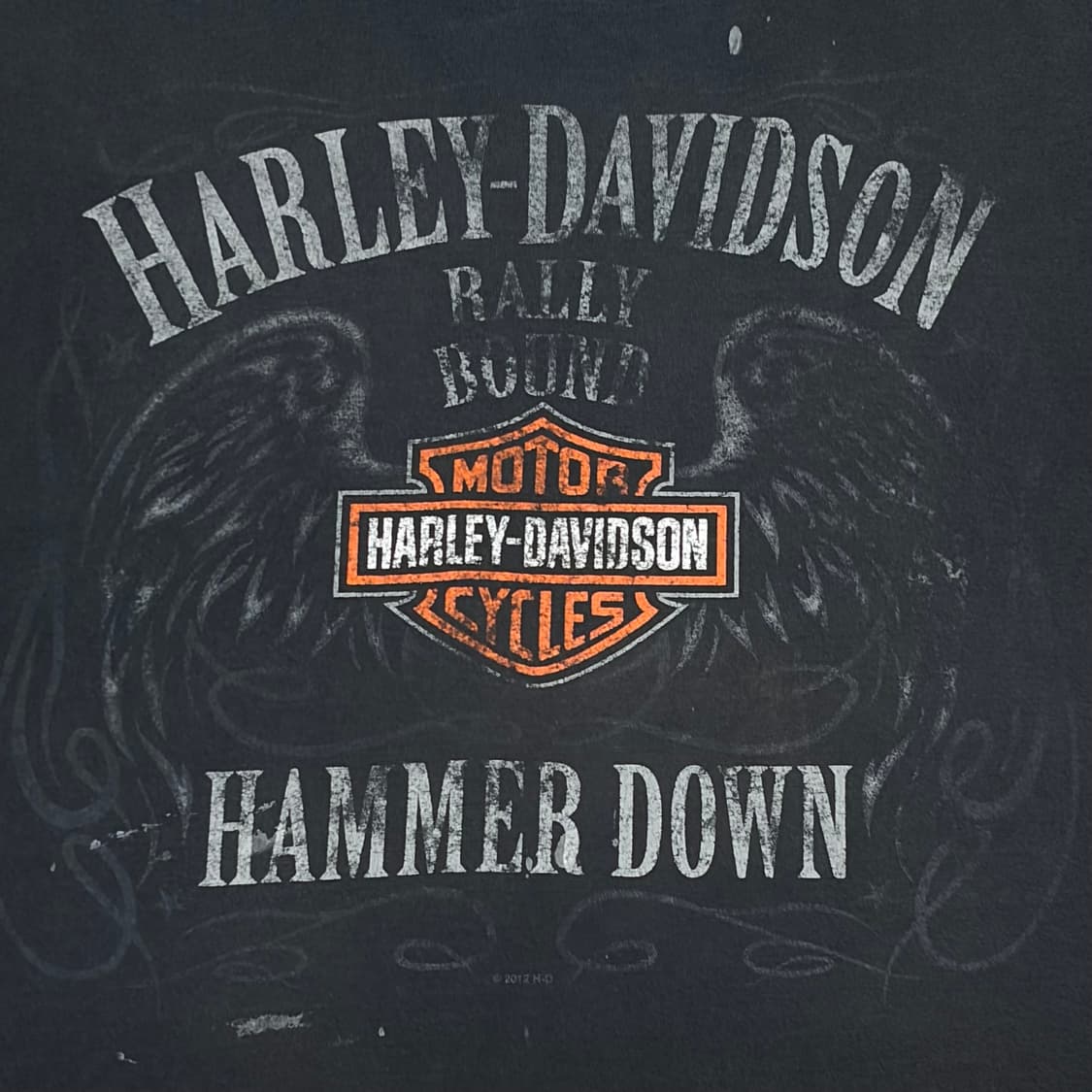 미국 빈티지 할리데이비슨 빅사이즈 반팔티 상품이미지4
