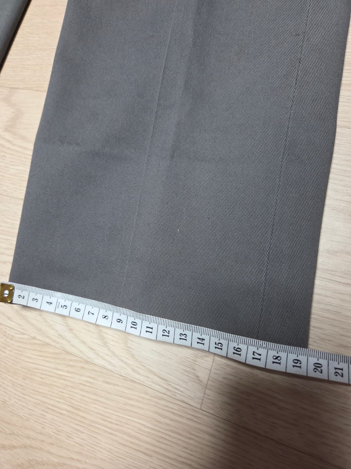 브룩스브라더스 팬츠 치노 오피서 면바지 그레이 차콜 상품이미지5