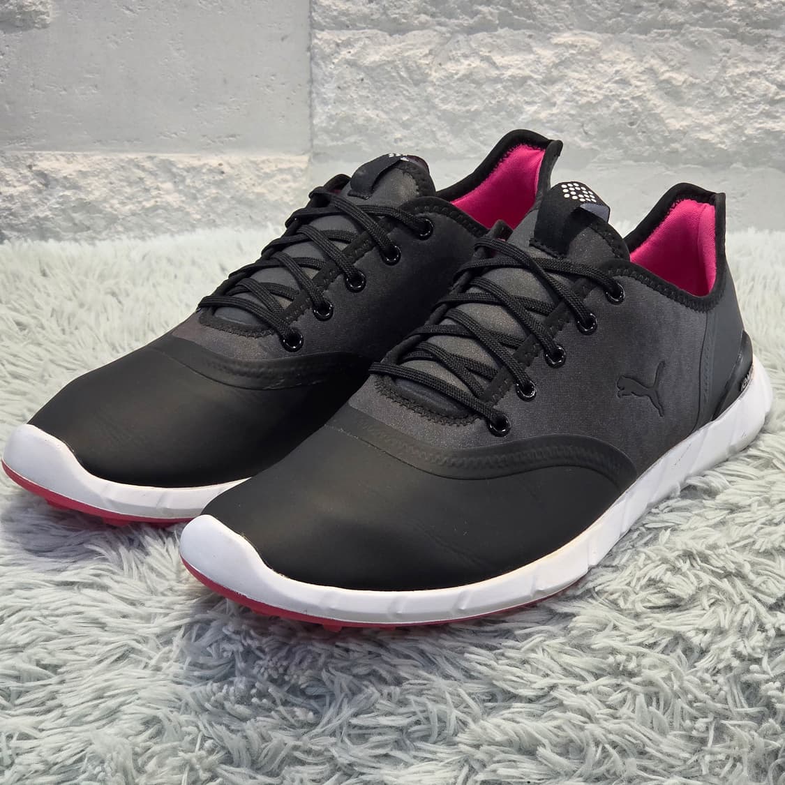 3q-5:푸마 이그나이트 스파이크리스 골프화 블랙(235)-거의새거 상품이미지1