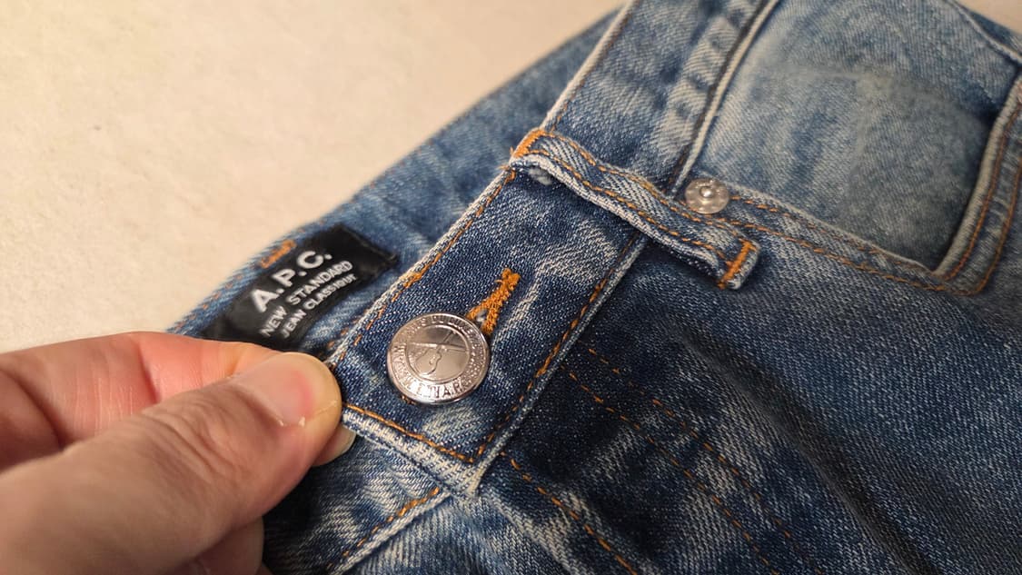 APC 아페쎄 뉴스탠다드 클래식 데님 팬츠  상품이미지4