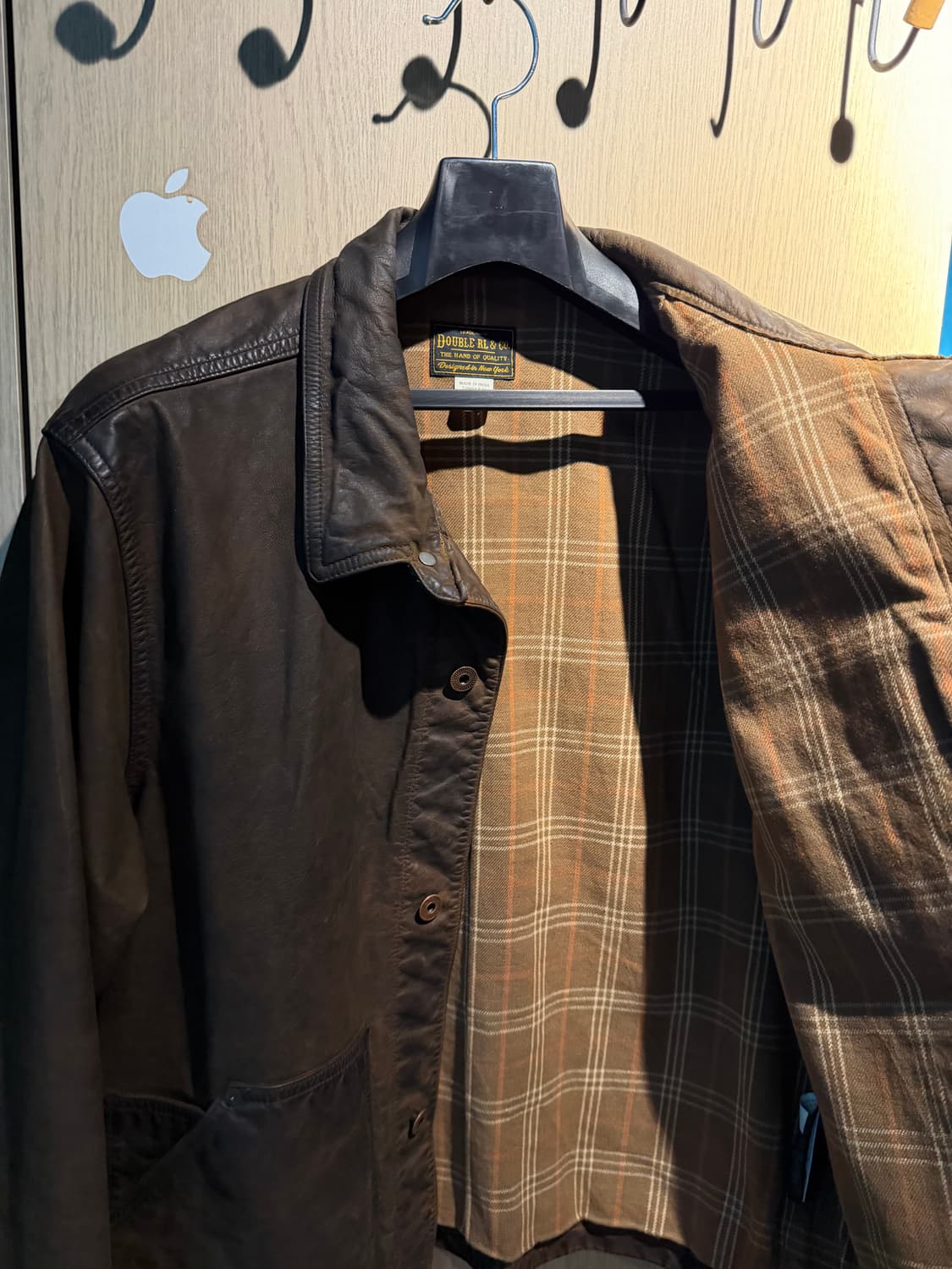 더블알엘 오일레더 트러커 자켓 상품이미지2