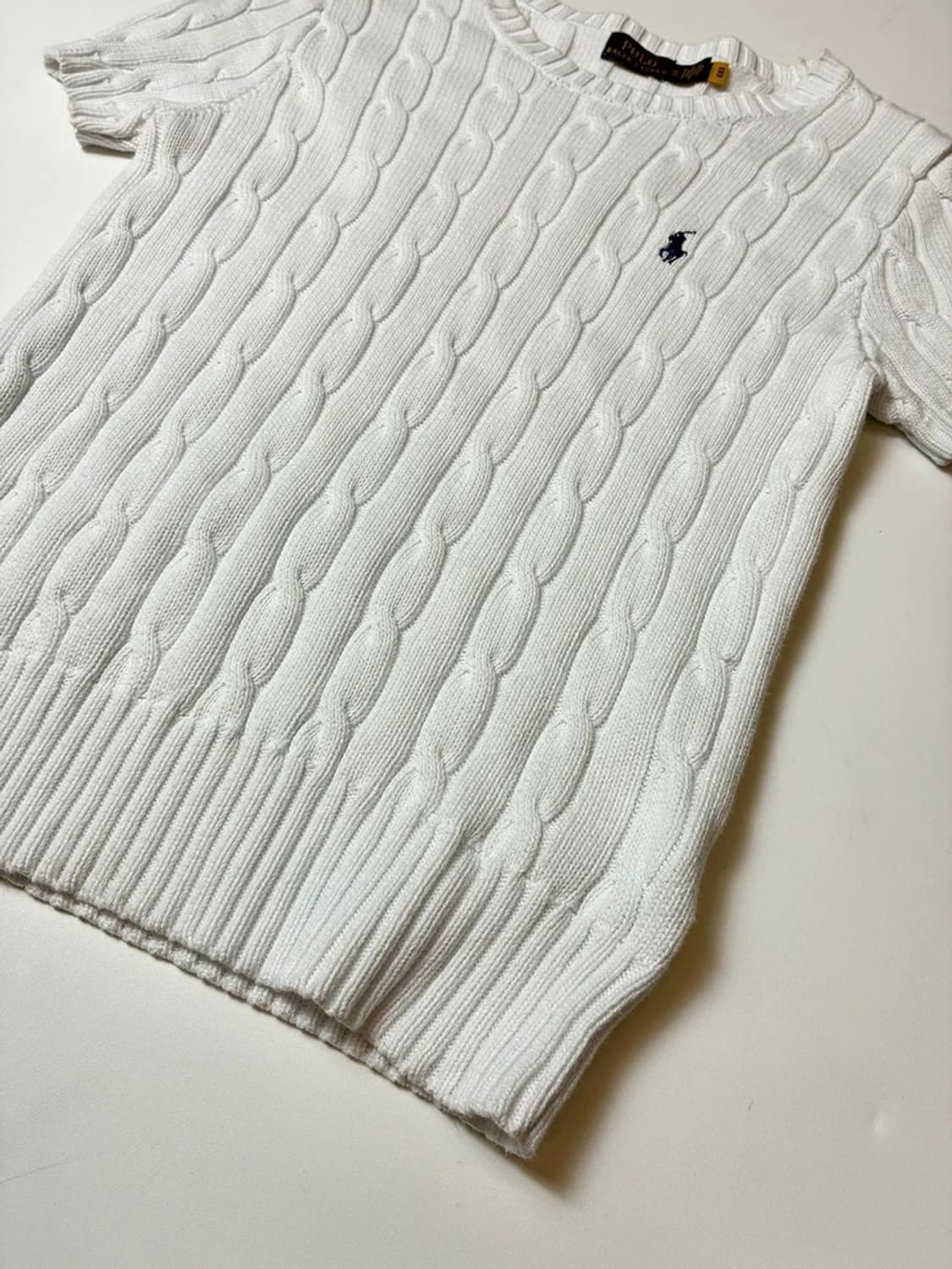 폴로 랄프로렌 큐알 신형 우먼스 반팔 니트 PN8622 상품이미지4