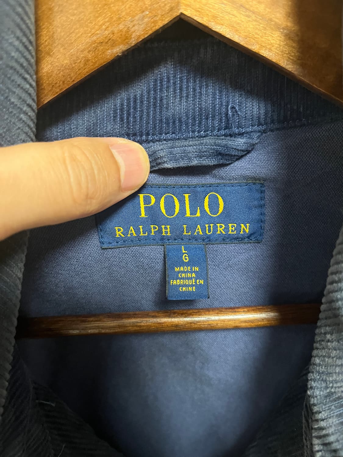 랄프로렌 코듀로이 스파르탄 자켓 L (105) 상품이미지5