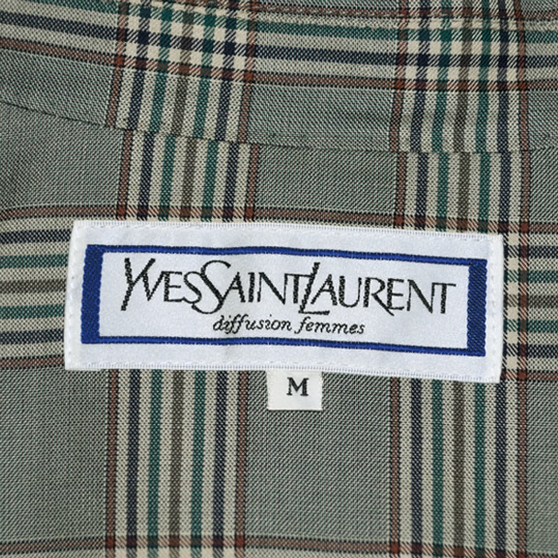 Yves Saint Laurent 90s빈티지더블체크자켓 상품이미지9