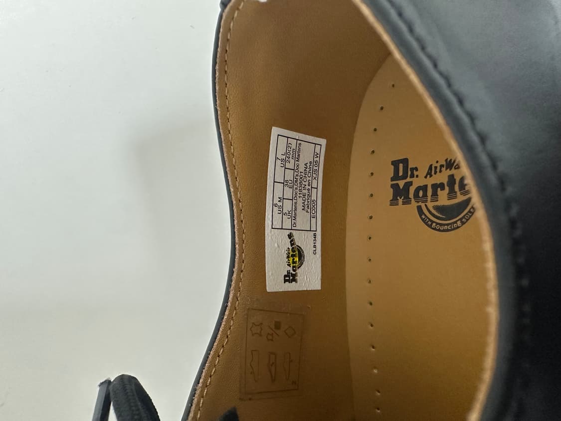 닥터마틴 1461 나파 블랙 상품이미지3