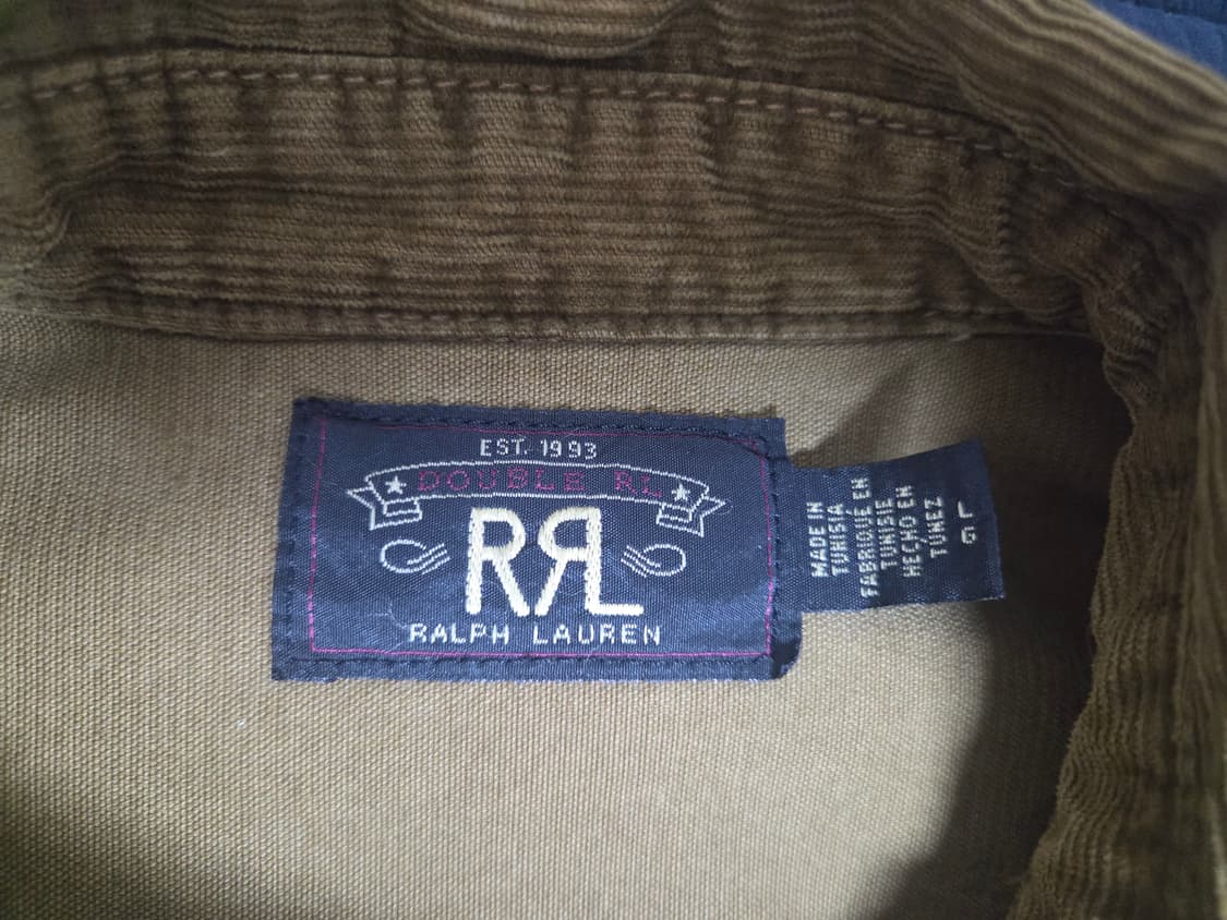 RRL 코듀로이 웨스턴 셔츠 L사이즈 상품이미지3