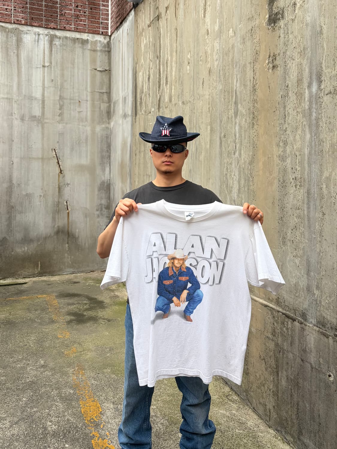 90‘s Alan Jackson country music tour T-s 상품이미지2