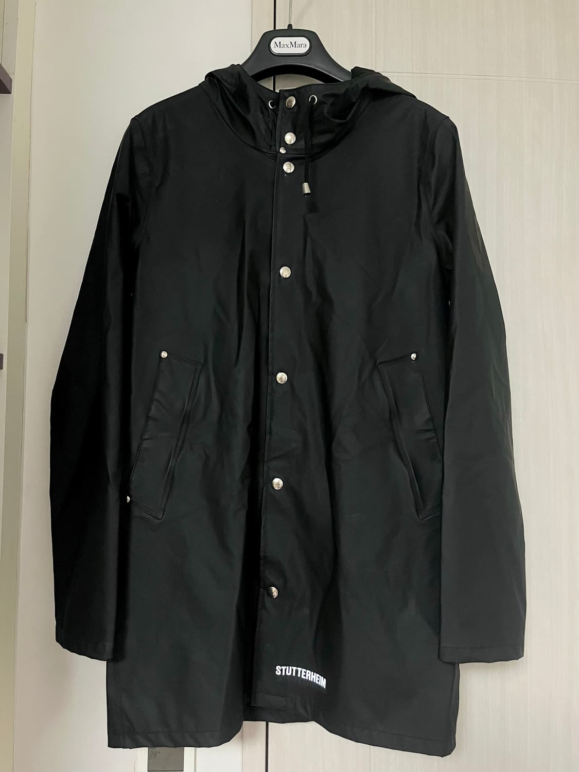 Stutterheim 레인코트 블랙 상품이미지1