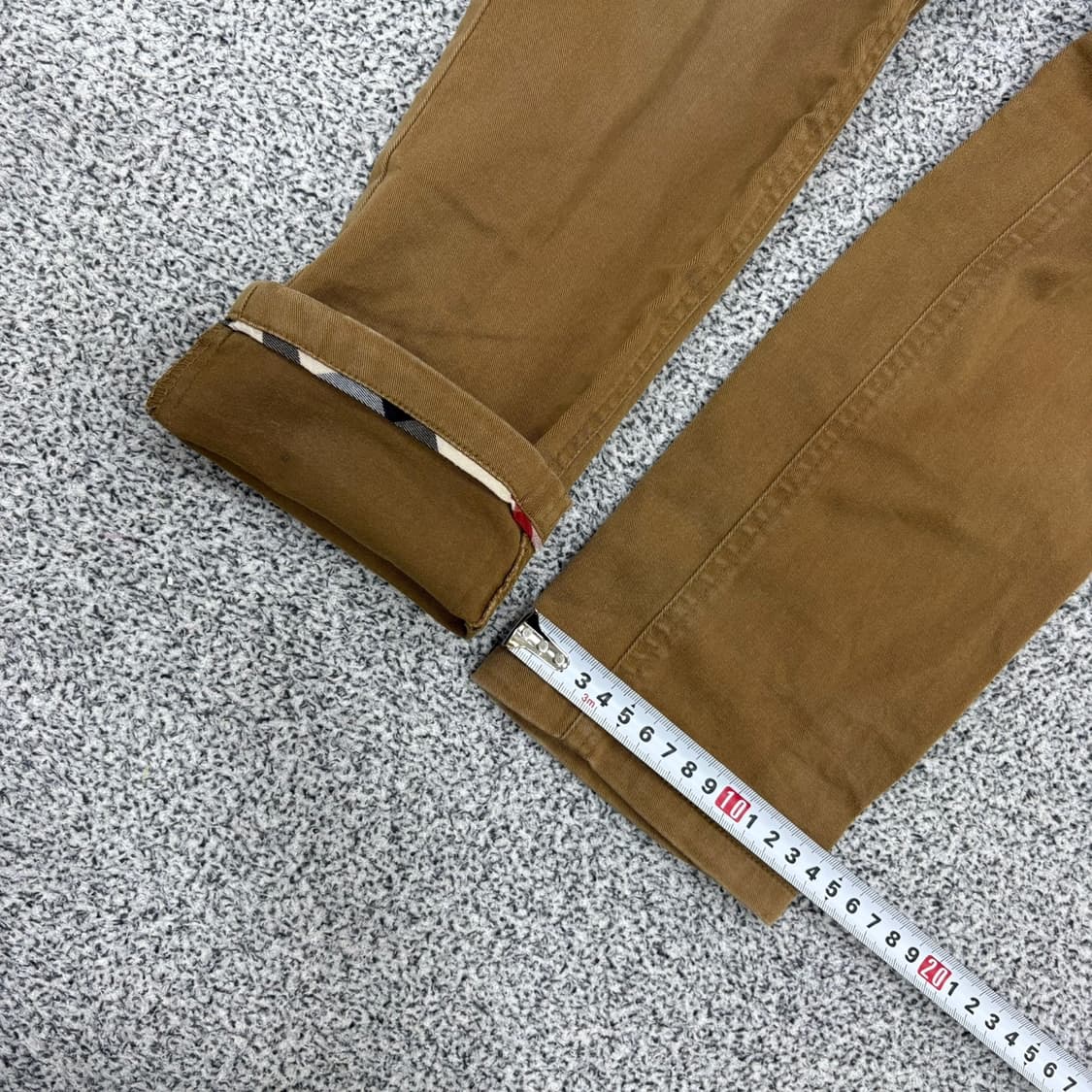 130(9Y) 닥스 키즈 브라운 면바지 0519J 상품이미지8