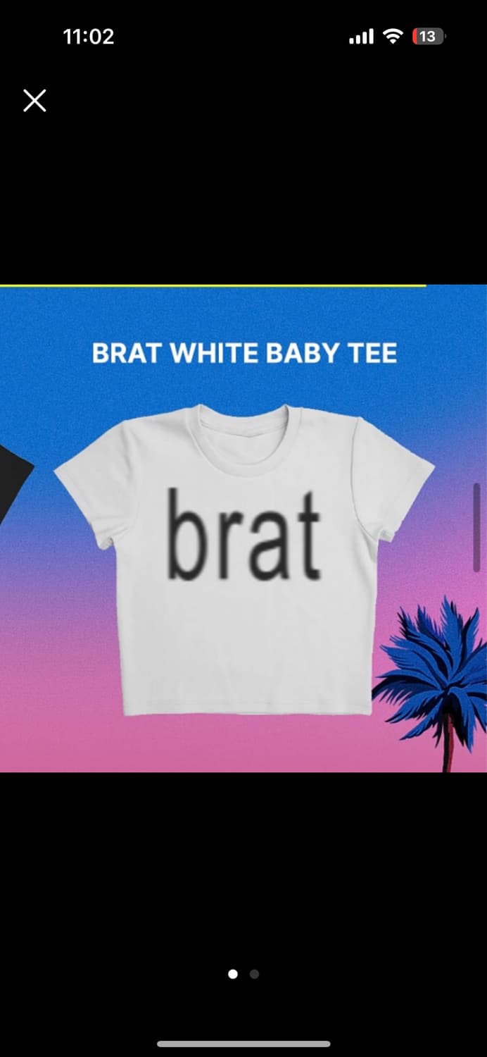 charli xcx brat md 정식 엠디 새상품 상품이미지1