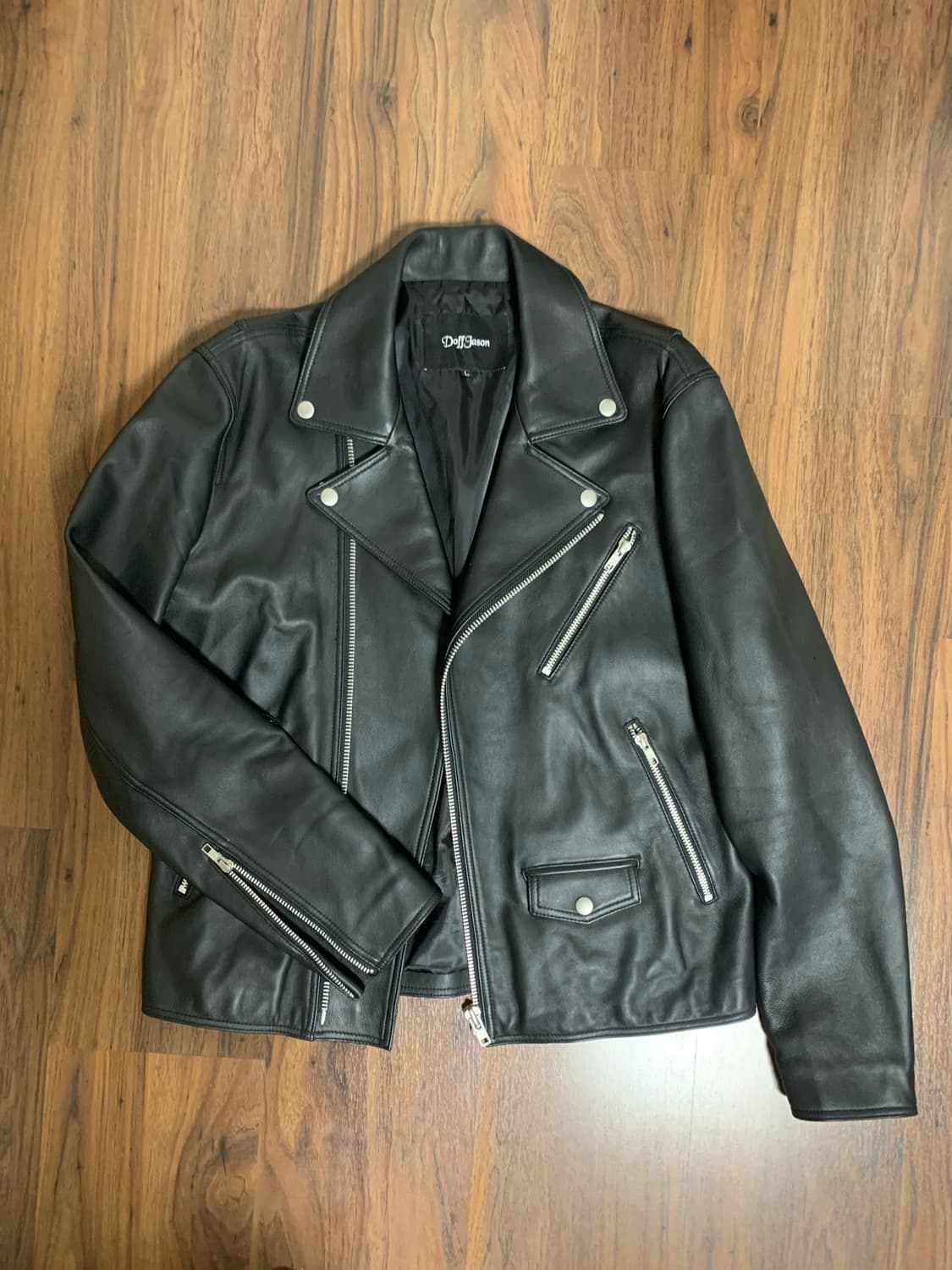 도프제이슨 양가죽 더블라이더 자켓 상품이미지1