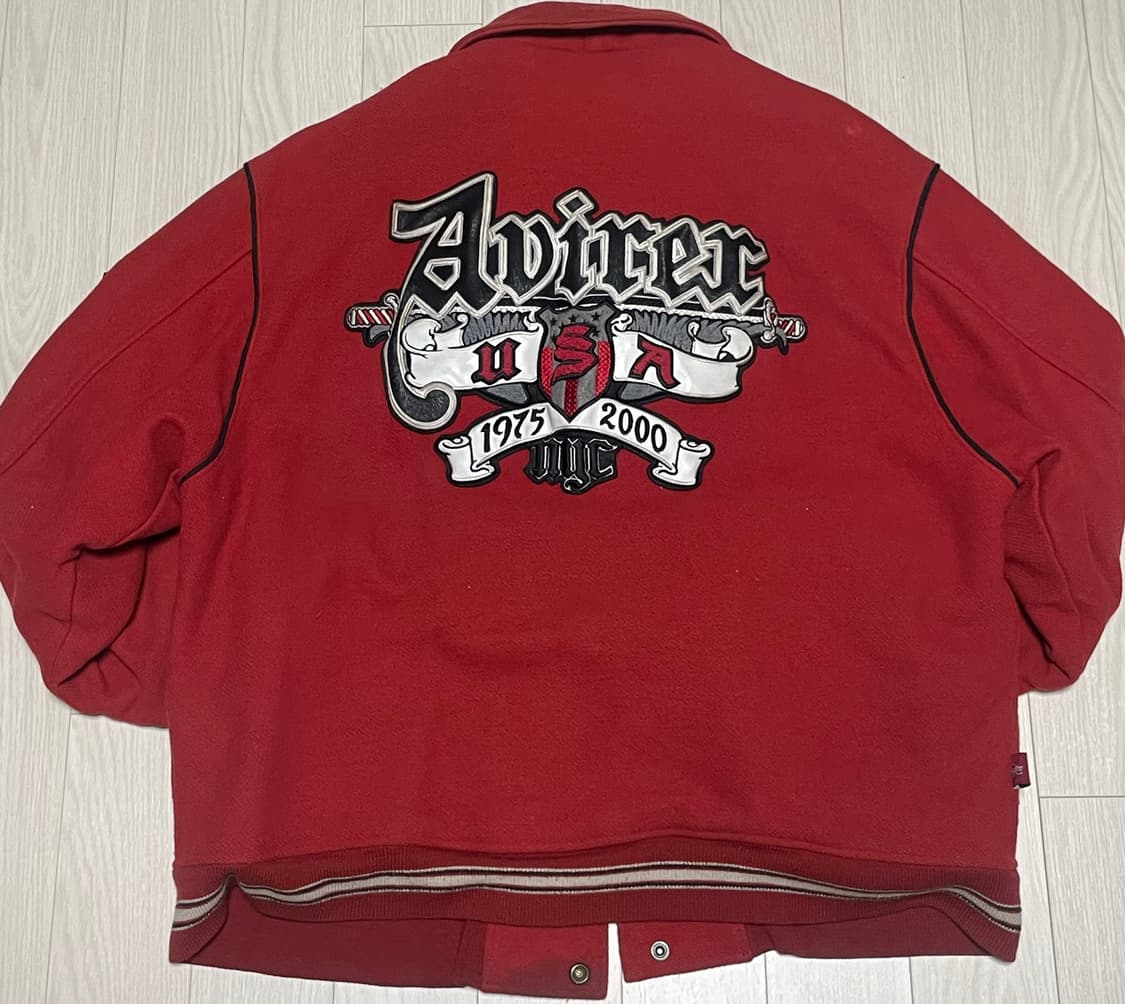 (2XL) 아비렉스 바시티 울 자켓 상품이미지2