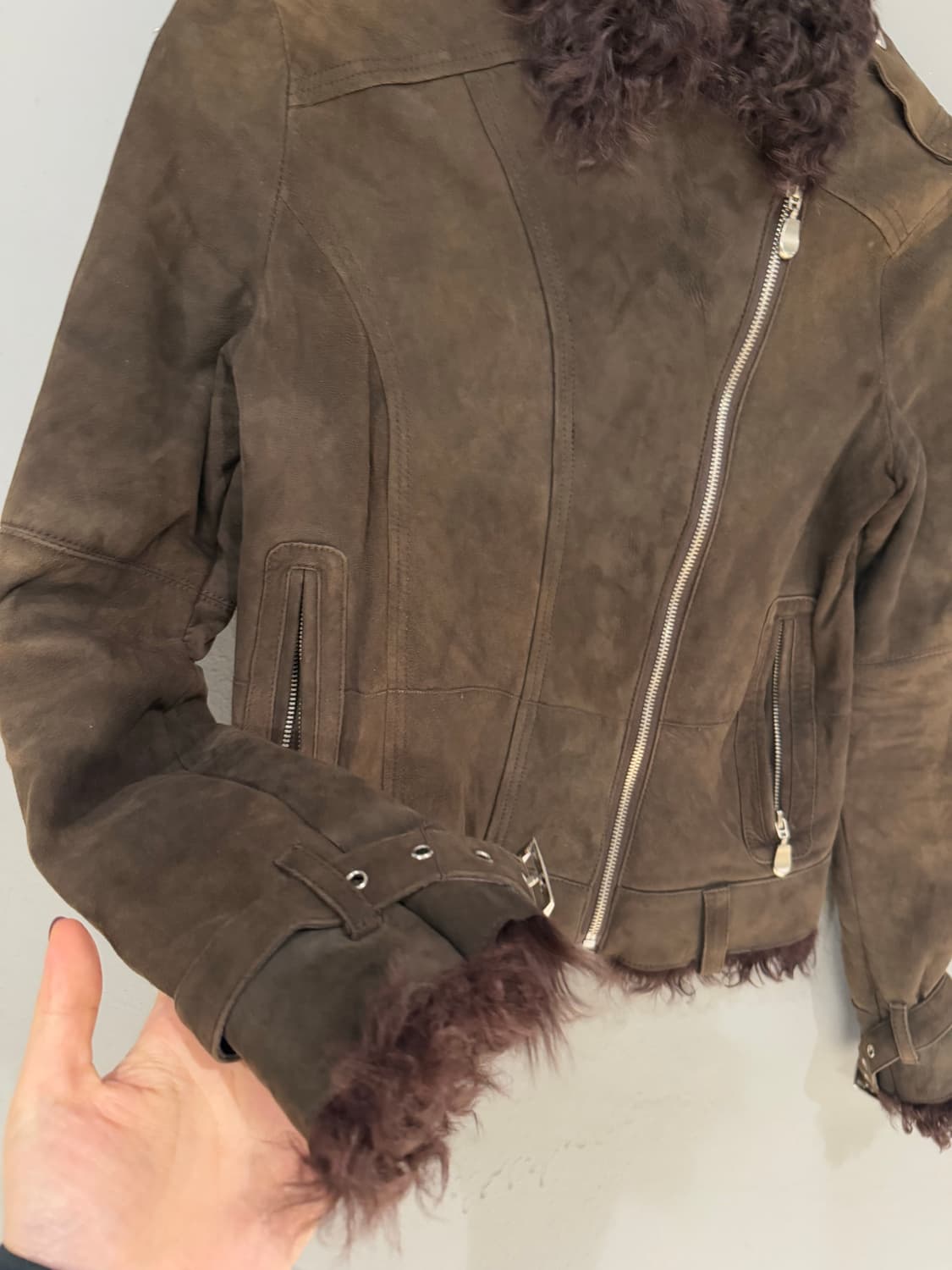 real fur side line point mustang 상품이미지6