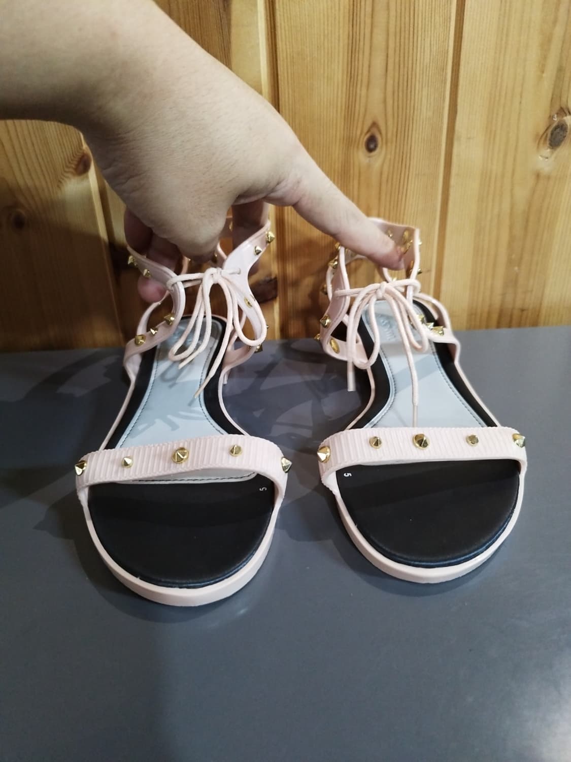 235mm 멜리사 x 제이슨우 아르테미스 스터드 샌들 상품이미지3