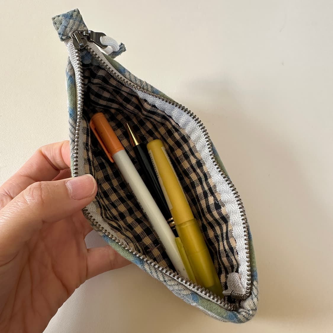 퀼트 필통 / 펜슬 파우치 / 핸드메이드 상품이미지4