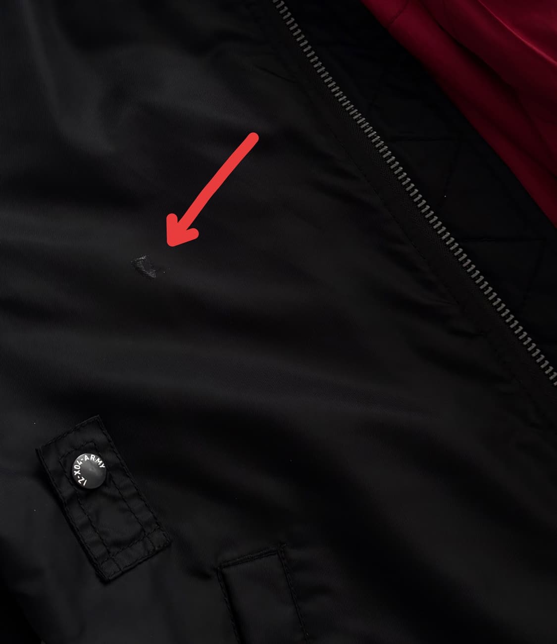 IZZUE-ARMY Ma-1 항공 점퍼 상품이미지9