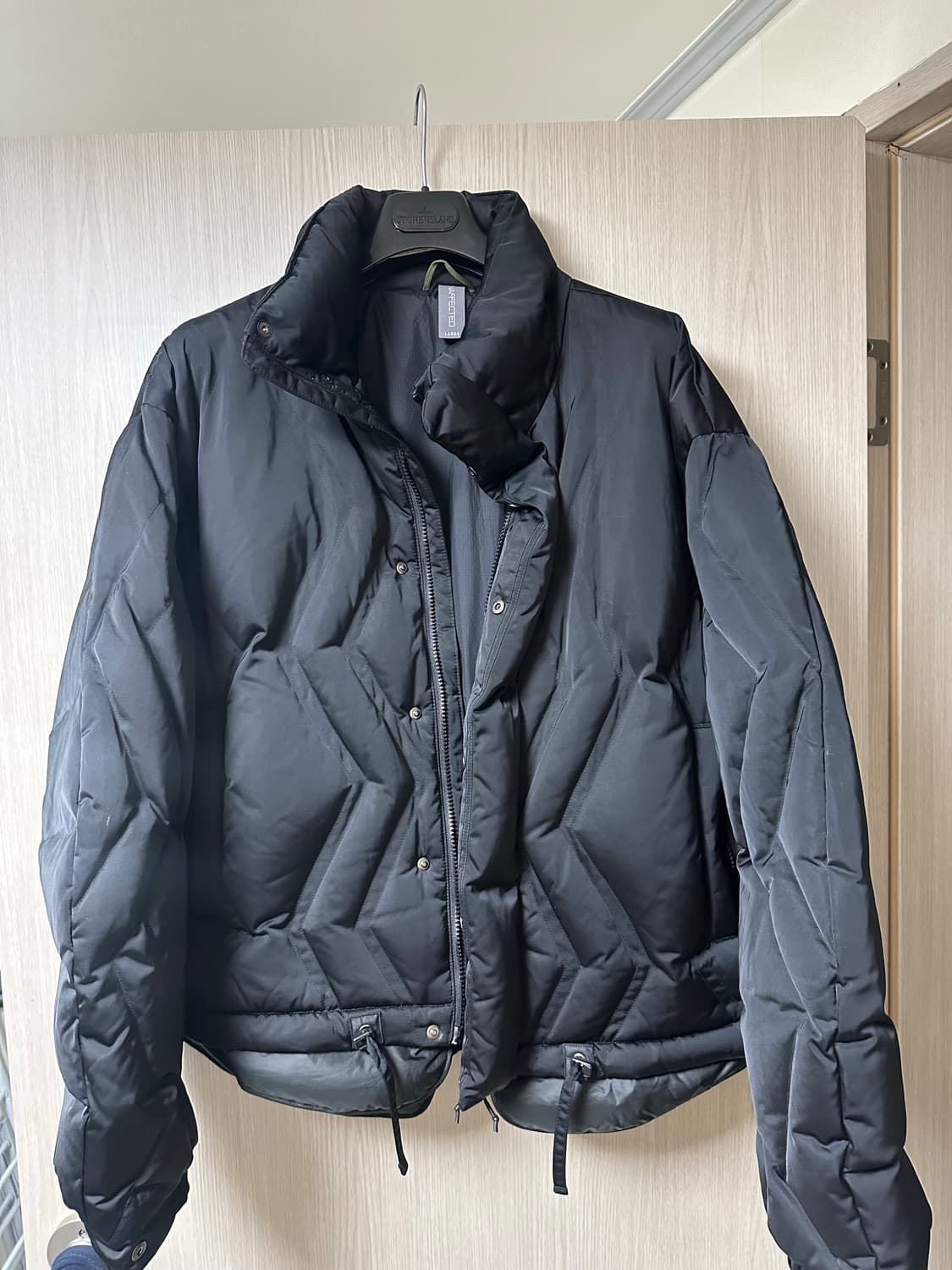 (L) 언어펙티드(unaffected) 레이어드 다이아몬드 다운 점퍼 상품이미지1