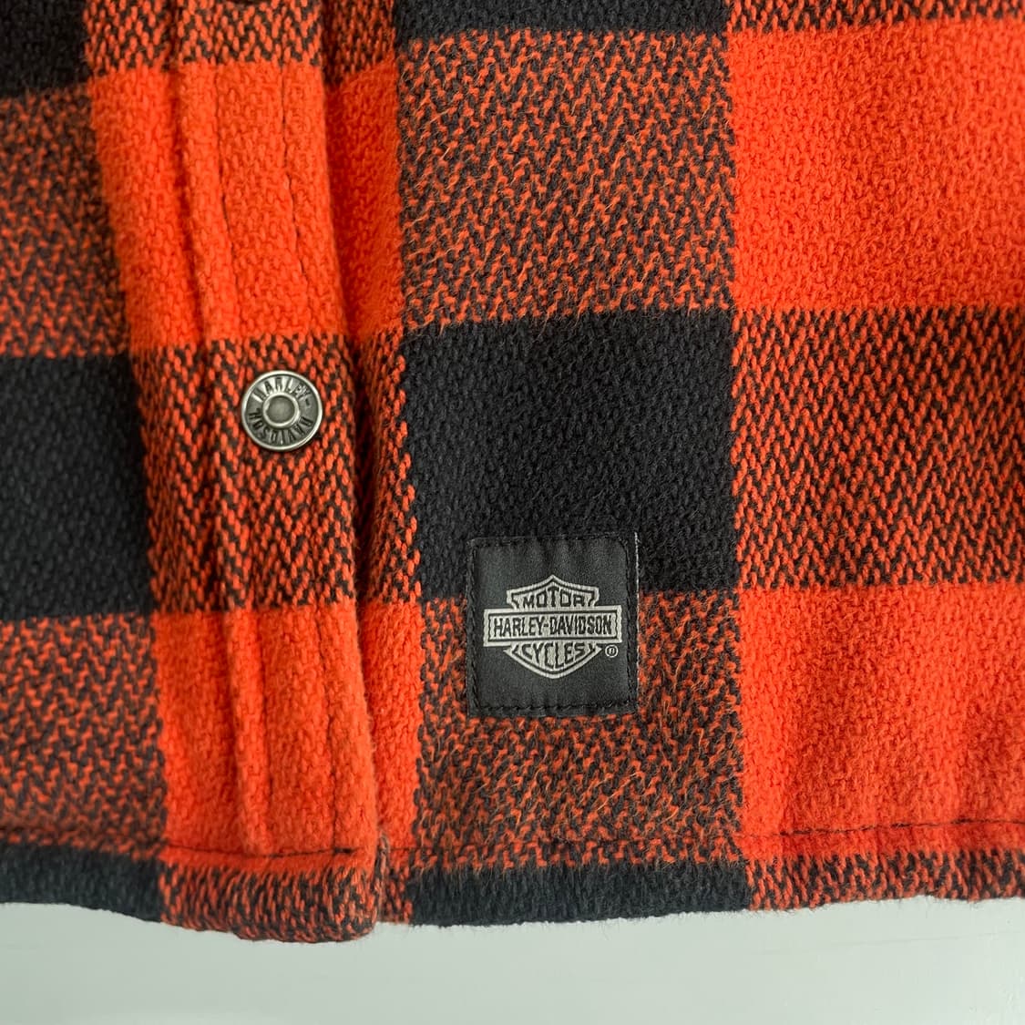 Harley-Davidson 할리데이비슨 타탄 퀼티드 자켓 상품이미지4