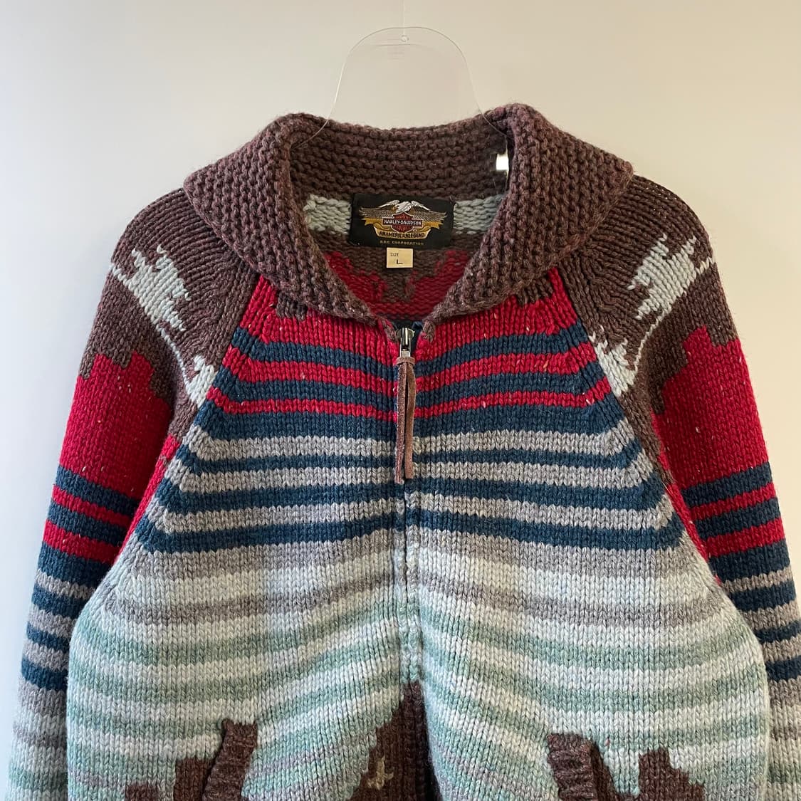 90s 할리데이비슨 울 코위찬 상품이미지3