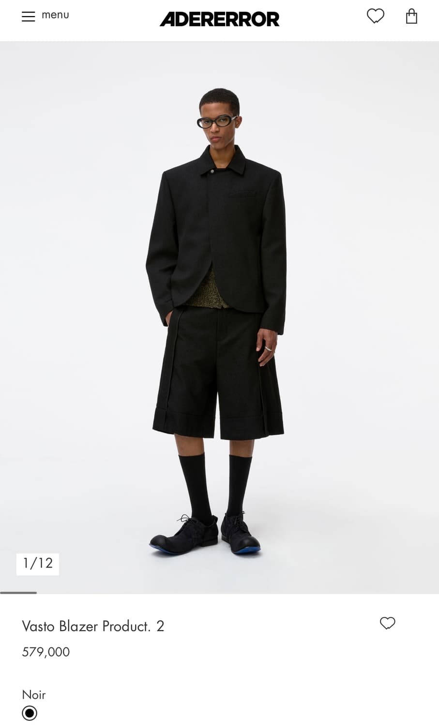 Ader Error Vasto Blazer Product. 2 상품이미지1