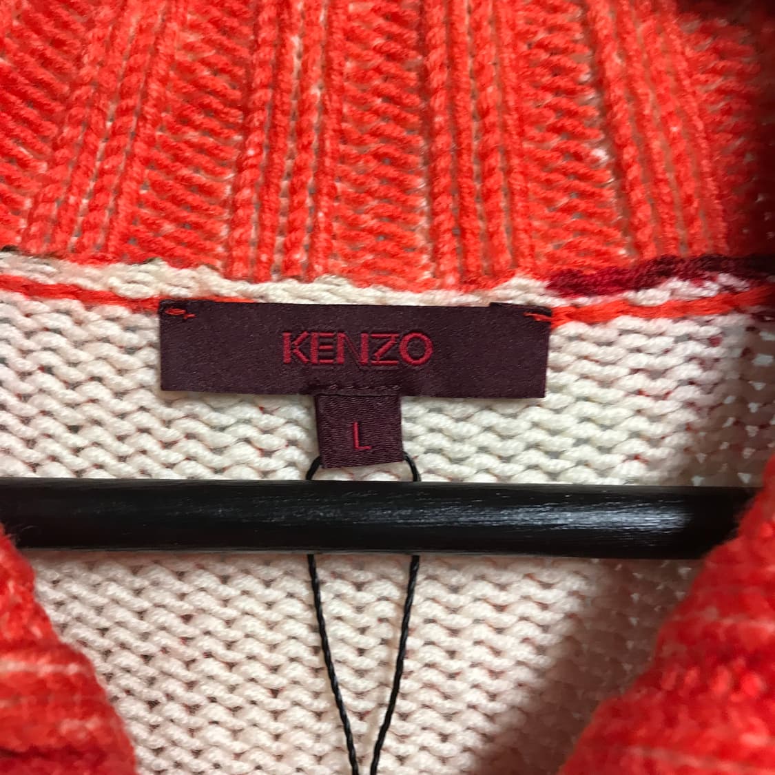 겐조 니트 집업 자켓 L(W) 상품이미지4