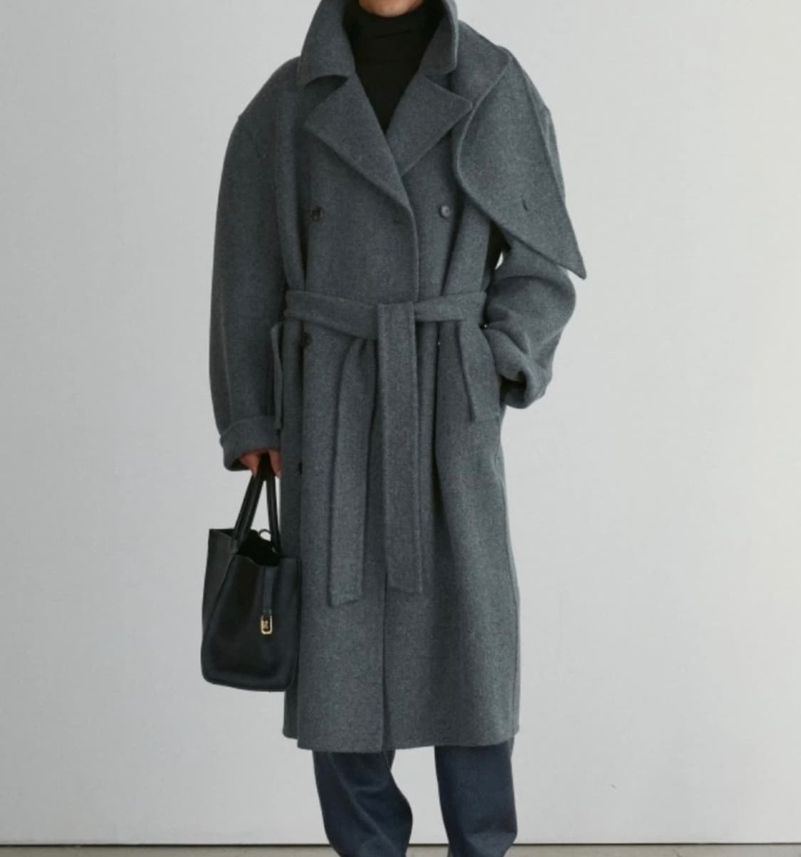 [새상품] RECTO 렉토 투세 kuse 더블 코트 2사이즈 (택⭕️) 상품이미지1