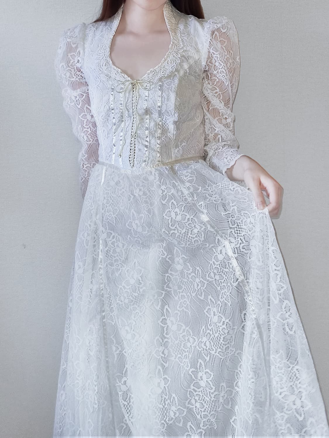 거니삭 gunne sax 브라이덜 웨딩 드레스 상품이미지3